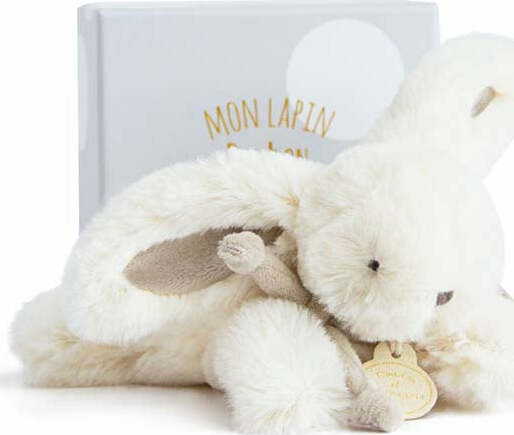 Doudou et Compagnie Tan Plush Bunny
