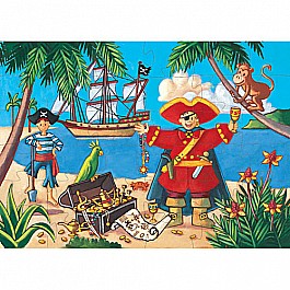Djeco Pirate & Treasure Puzzle 36pcs