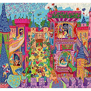 54 pc Fairy Castle  Puzzle
