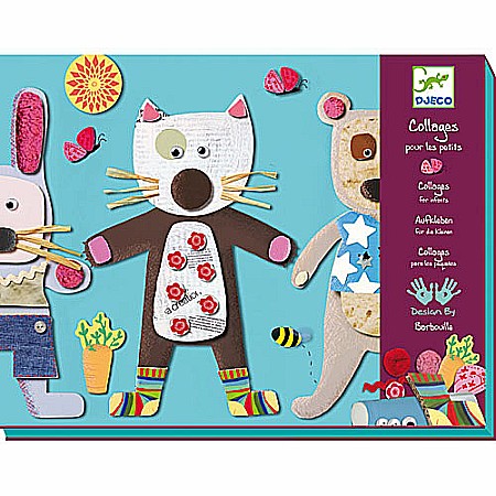 CLEARANCE Djeco Collages for Little Ones - Catalog 2011