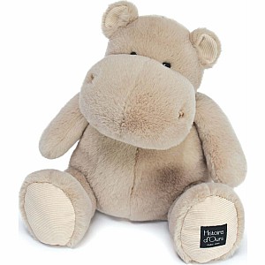 Histoire D'ours Hip Cool: Sand Beige Hippo Plush