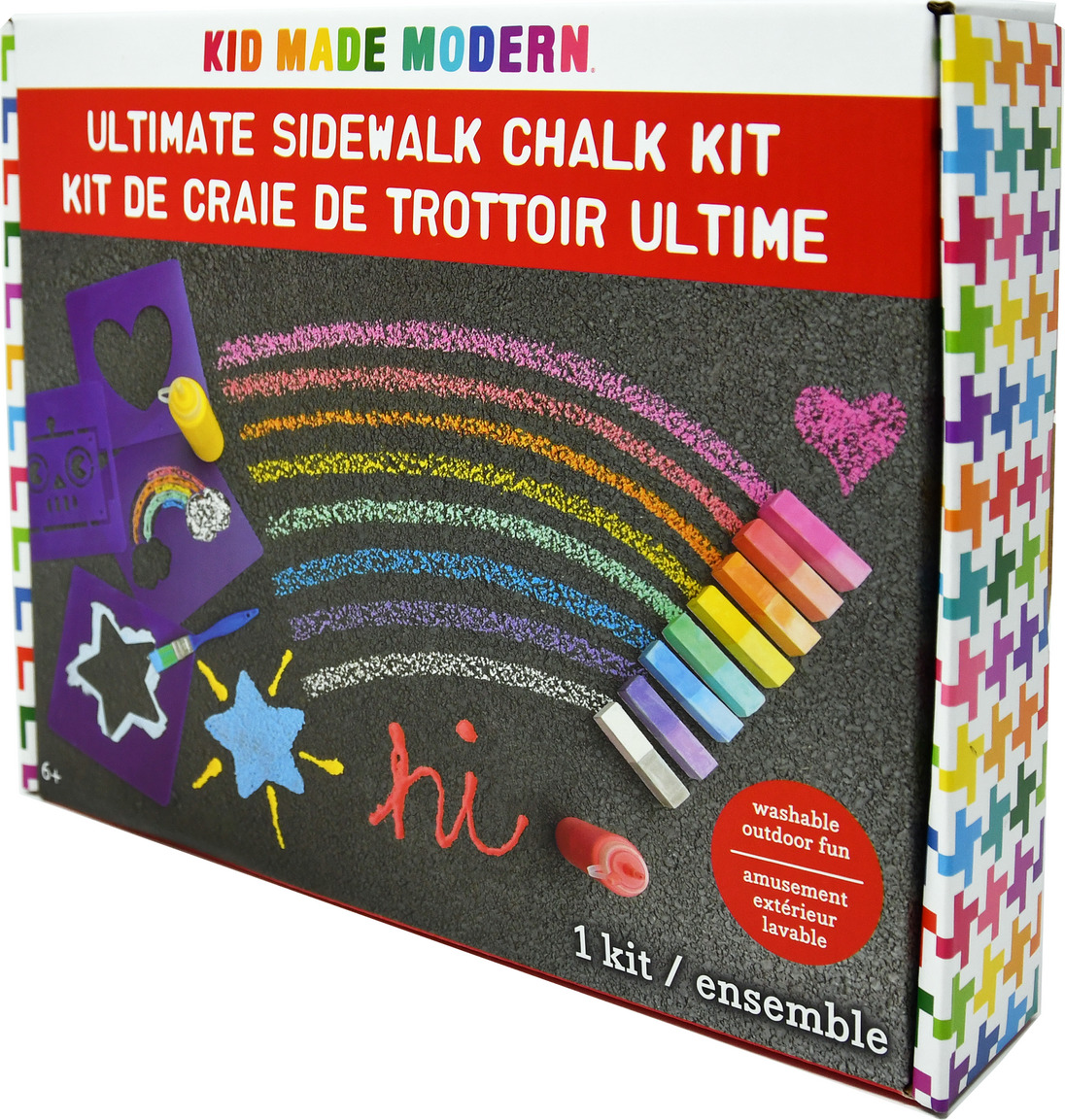 Kid Made Modern Ultimate Sidewalk Chalk Kit
