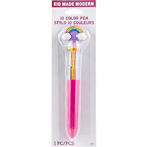 Kid Made Modern 10 Color Pen with Topper - Rainbow