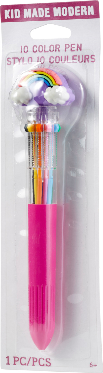 Kid Made Modern 10 Color Pen with Topper - Rainbow