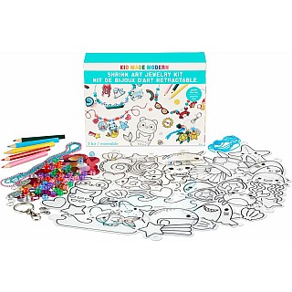 Kid Made Modern Shrink Art Jewelry Kit - Under The Sea