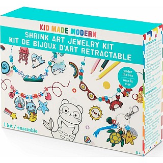 Kid Made Modern Shrink Art Jewelry Kit - Under The Sea