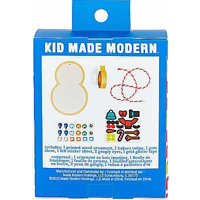 Kid Made Modern DIY Ornament Kit - Snowman