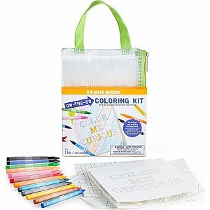 Kid Made Modern On-The-Go Coloring Kit