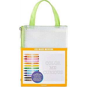 Kid Made Modern On-The-Go Coloring Kit