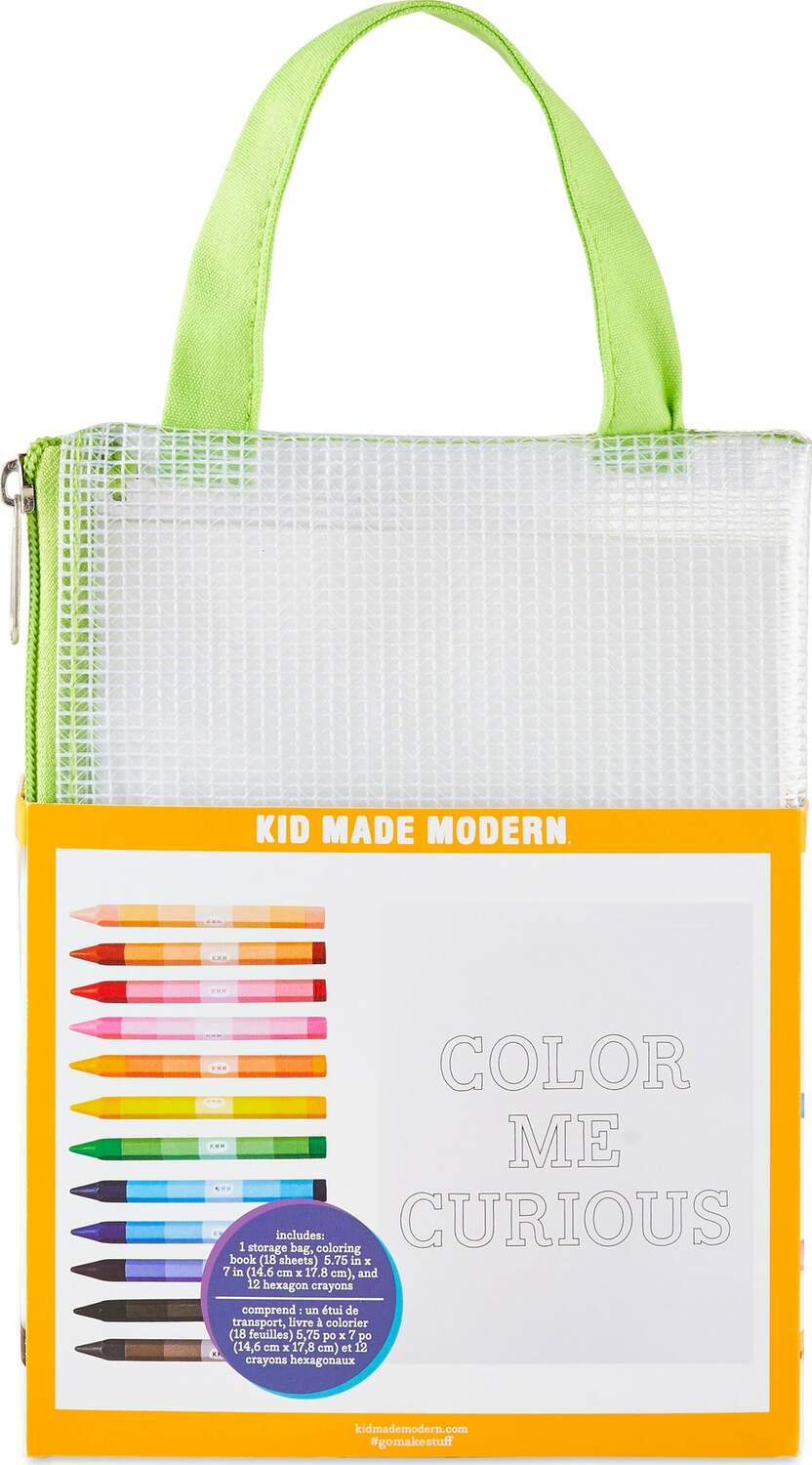Kid Made Modern On-The-Go Coloring Kit