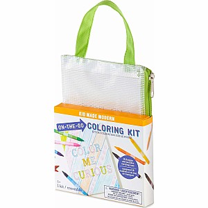 Kid Made Modern On-The-Go Coloring Kit