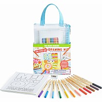 Kid Made Modern On-The-Go Drawing Kit