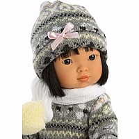 Llorens 11" Winter Tutu Fashion Doll Aja