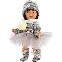 Llorens 11" Winter Tutu Fashion Doll Aja