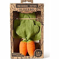 OLI&CAROL Cathy the Carrot Mini Doudou-Teether