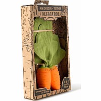 OLI&CAROL Cathy the Carrot Mini Doudou-Teether