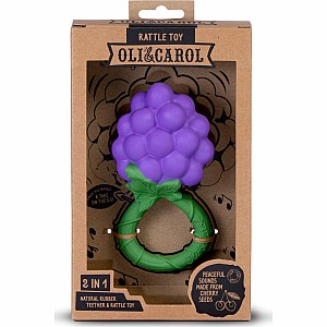 OLI&CAROL Grape Rattle Toy