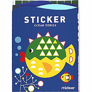 Mideer Sticker Book Kit – Ocean Series