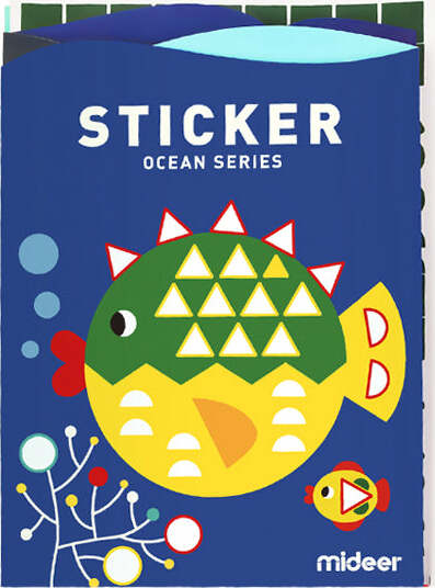 Mideer Sticker Book Kit – Ocean Series