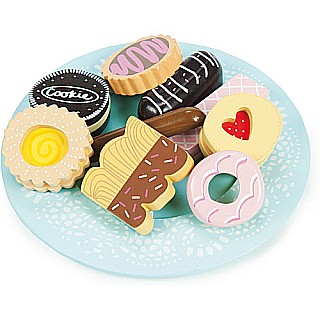 Biscuit And Plate Set