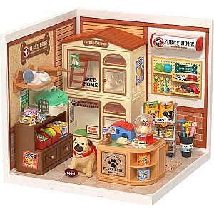 Furry Friends' Home DIY Miniature House