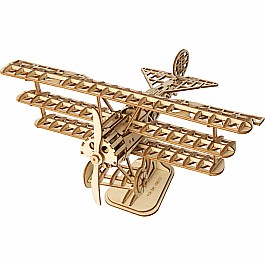 Classic 3D Wood Puzzles; Tri-Plane