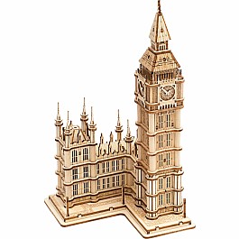Classic 3D Wood Puzzles; Big Ben