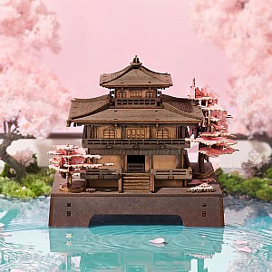 Sakura Pavilion - Cathedral 3D Wooden Puzzle