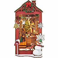 Christmas Indoor Scene DIY Book Nook