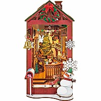 Christmas Indoor Scene DIY Book Nook