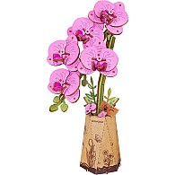 Purple Moth Orchid DIY Wooden Flower