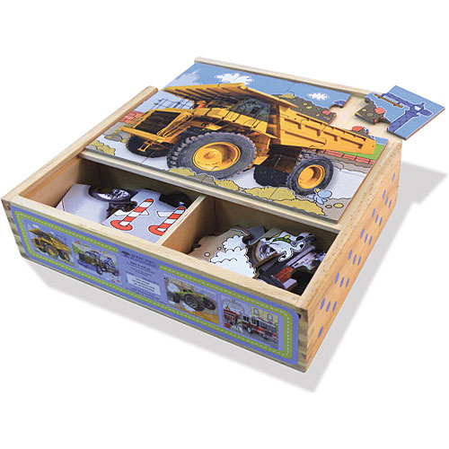 Jigsaw Box Trucks - Stevensons Toys