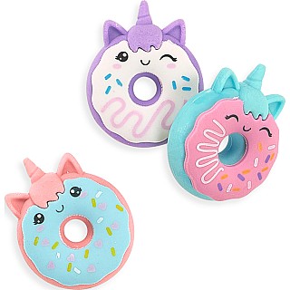 Unicorn Donuts Erasers Vanilla