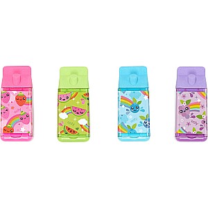 Lil' Juicy Box Scented Erasers + Sharpeners - Sold Individually