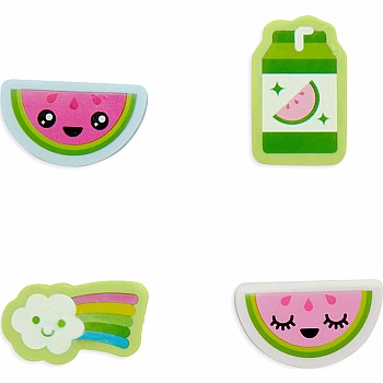 Lil' Juicy Scented Pencil Topper Erasers, Watermelon