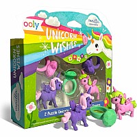 Unicorn Wishes Scented Puzzle Erasers - Set of 5