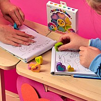 Hearts in Bloom Puzzle Erasers - Set of 6