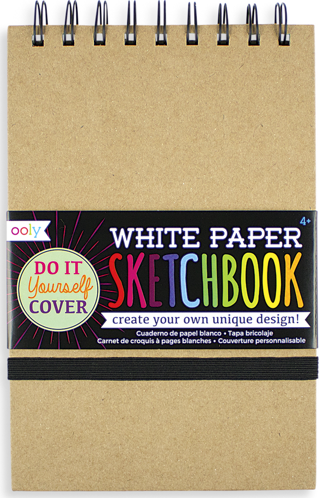 White Paper Sketchbook Small - Ooly (was International Arrivals)