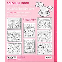 Color In Book Unicorns