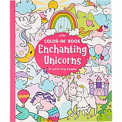 Color-In Book: Unicorns