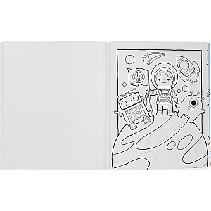 Color-in Book: Outerspace Exp