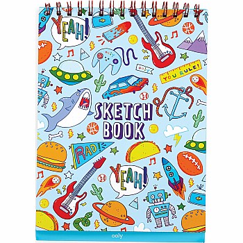 Sketch and Show Standing Sketchbook, Awesome Doodles