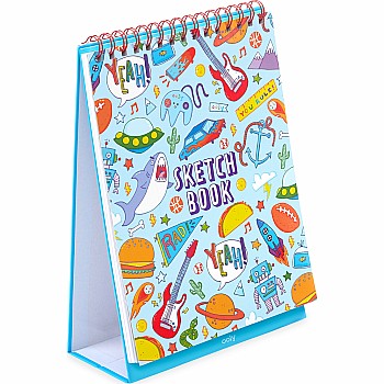 Sketch and Show Standing Sketchbook, Awesome Doodles