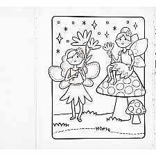 Color-in' Book - Princess & Fairies