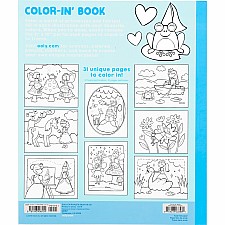 Color-in' Book - Princess & Fairies