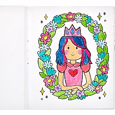 Color-in' Book - Princess & Fairies