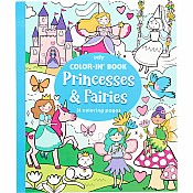 Color-in' Book  Princess  Fairies