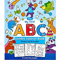 ABC Amazing Animals Toddler Coloring Book