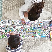 Picturesque Panorama Coloring Book - Wacky Alien Universe