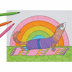 Work and Play Every Day Coloring Book